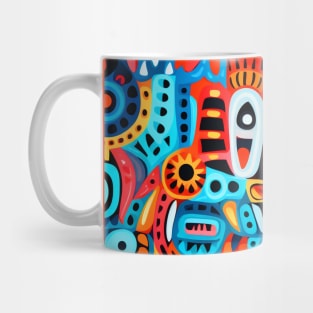 Alebrije pattern 019 Mug